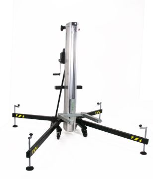 Picture of Line Array Lifting Tower. Lifts from the ground