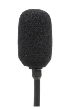 Picture of Black Foam Fluffy Windsock for E-Mic Headset