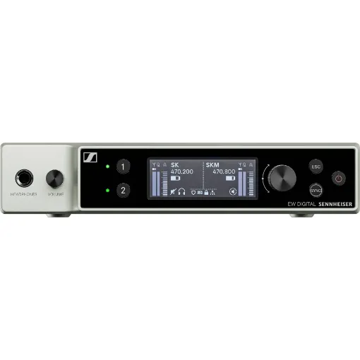 Picture of Sennheiser 2-channel, 1/2 Rk Wireless Receiver S4-10