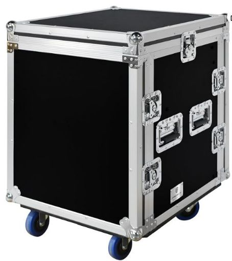 Picture of Equipment Rack 10U slant/14u vertical with casters