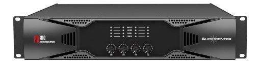 Picture of Power Amplifier, 4 x 800w @8 & 2 Ohm, 4x1200@4