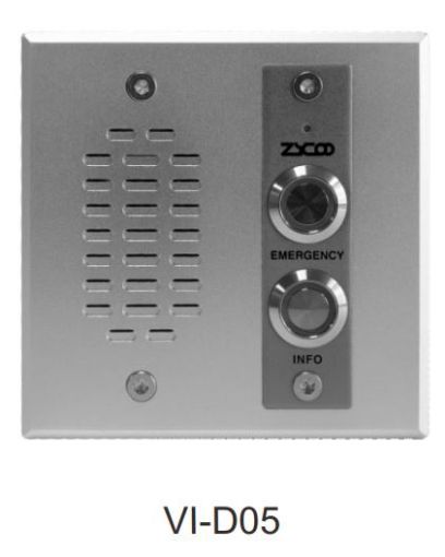 Picture of Network Audio Intercom - Two Button, IP66