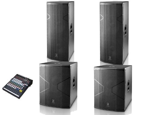 Picture of 2 x VANTEC215A, 2 x VANTEC18A + mixer