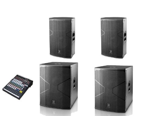 Picture of 2 x VANTEC12A & 2x VANTEC18A Speakers